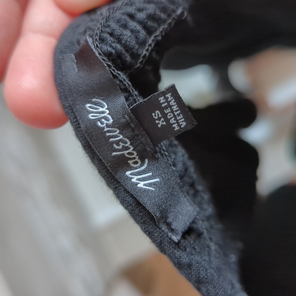 Madewell blouse in black - Picture 3 of 3